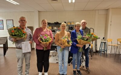 5 Jubilarissen bij Stichting